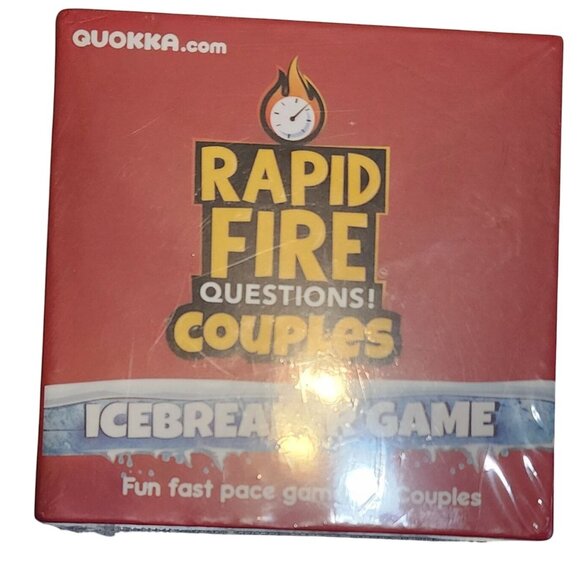NWT Quokka Rapid Fire Questions Icebreaking Game For Couples - Picture 1 of 2